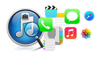 Retrieve 12 data types from all iPhone, iPad & iPod touch