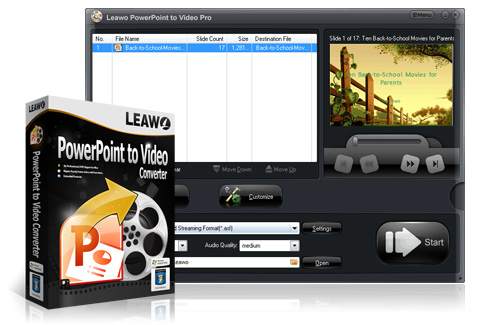 Leawo PowerPoint to Video Pro